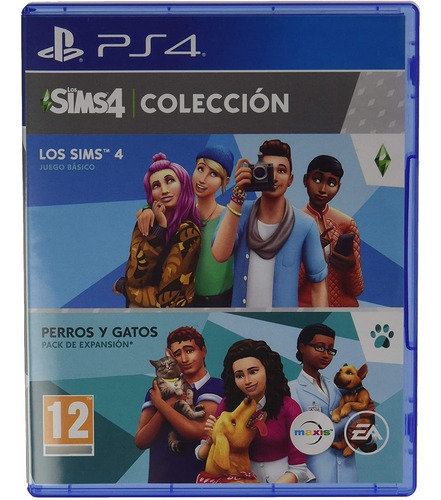 The Sims 4: Plus Cats & Dogs Bundle  4 Standard Edition Electronic Arts Ps4 Físico
