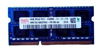 Memoria Ram Hynix 4gb 2rx8 Pc3-12800s Hmt351s6cfr8c-pb