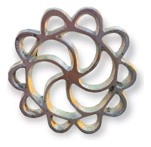 Molde De Buñuelo/buñuelero Flor Pequeña De Aluminio