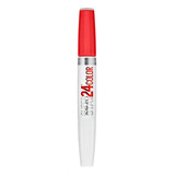 Labial Maybelline Super Impact Superstay Color Steady Red-y Satinado