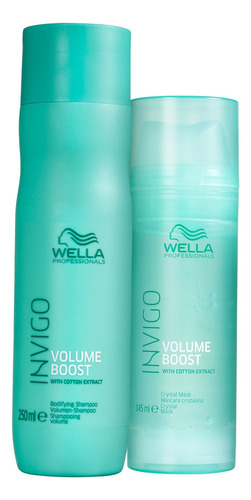 Kit Wella Prof Invigo Volume Boost Duo (2 Produtos) Blz