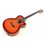 Guitarra Electroacustica Washburn Ea15 Itb Sunburst