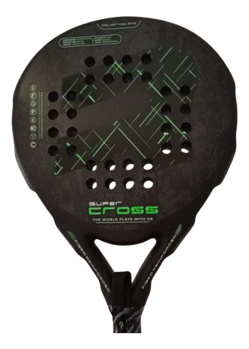 Paleta Padel Royal Cross Edicion  Limitada Rugosa - Olivos