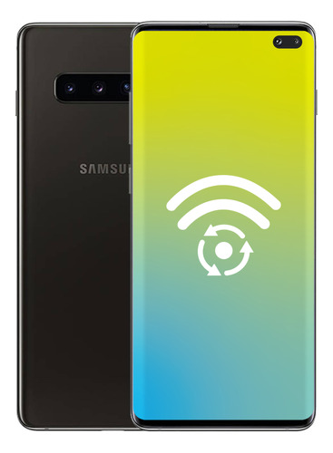 Celular Samsung S10 Plus 128 Gb Negro- Reacondicionado