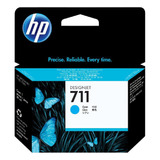 Cartucho Hp 711 Cian Original De 29 Ml Cz130a Plotter