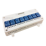 Case P/módulo Rele Shield 8 Canais Arduino/pic/rapsberry/pi