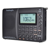 Radio Portátil Digital Fm-am | Onda Corta | Bluetooth