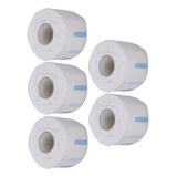 Papel Para Cortar El Pelo Y El Cuello, 5 Rollos, Desechable,