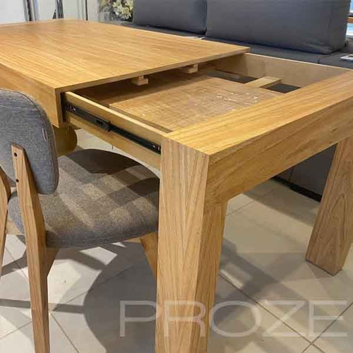 Mesa Comedor So Madera Paraiso 140x 80  Extensible A 190mts