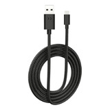 Cabo De Dados Usb Tecido 1 Metro Para Samsung S20