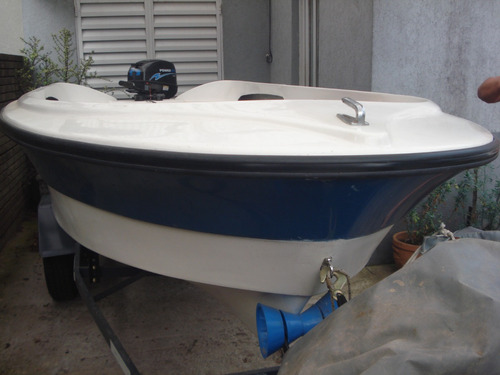 Bote- Modelo 380  Pescamar  Nuevo  Tráiler Y Motor Con Lona