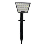 Estaca Jabalina Jardin Led Solar Exterior 2w Ip65