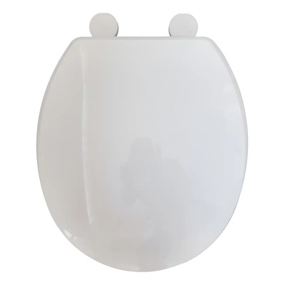 Asiento Redondo Blanco Plásticos Beta Rex Elite A Bisagras Ajustables WC Baño | Envío gratis