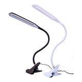 Lámpara Led Flexible Escritorio Estudio Dibujo Con Clip 