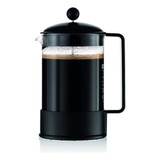 Prensa Francesa Cafetera Bodum, 1,5 L, Negra