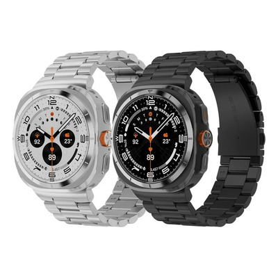 2 Correas De Acero For Galaxy Galaxy Watch Ultra . /4w6/*