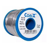 Fio De Solda Estanho (snxpb) 60x40 0,8mm 500g - Cobix Na