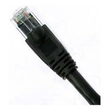 Cable Ethernet Cat.6a Moldeado Negro 1ft