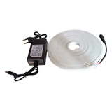 Rollo Led Neon 5 Mt Con Transformador 220 A 12volt Blanco