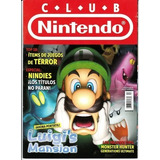 Revista Club Nintendo Luigis Mansion Nueva Con Su Poster