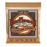 Ernie Ball Earthwood Custom Light Cuerdas Para Guitarra