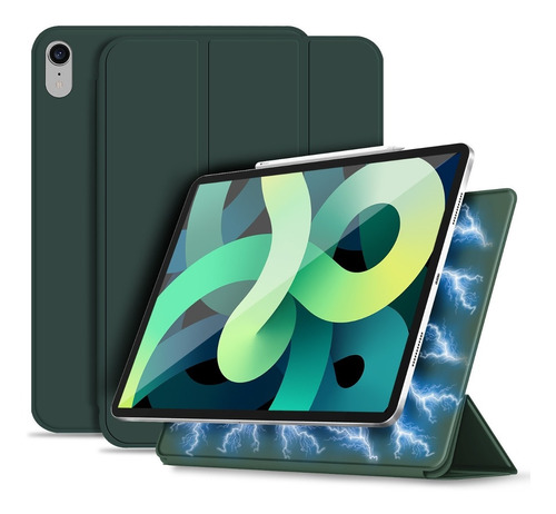 Funda Tipo Folio Para iPad Air 10.9 In 5/4 Gen. Verde Oscuro