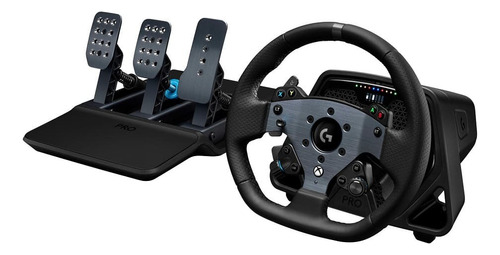 Volante Y Pedal Pro Racing Logitech Pc / Xbox Hace1click1