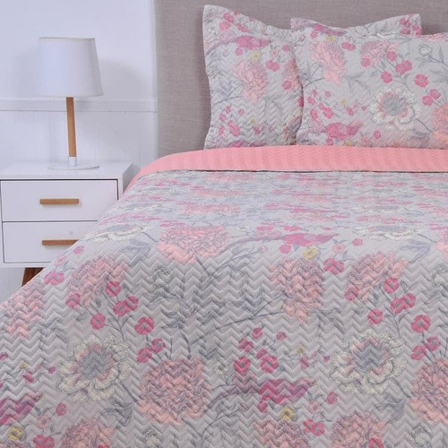 Quilt King Microfibra Estampado 