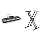 Set De Piano Digital Alesis Recital Pro Con Soporte En X