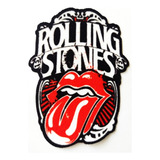 Parche Ropa Rock Rolling Stone Pega Con Plancha C/u