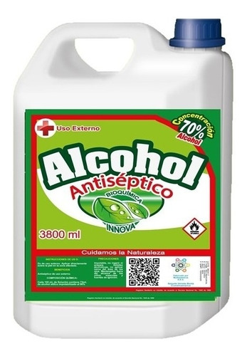 Alcohol Antiséptico 4 Litros 