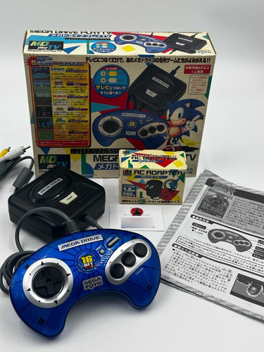 Mega Drive Playtv - Item Incomum Exclusivo Do Japão