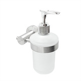 Accesorios Baño Dispensador Jabon Liquido Acero Inox+vidrio