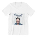 Polera Unisex Melendi Musica Gira Gafas Estampado Algodon