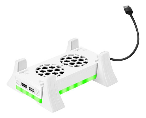 Base De Ventilador Rgb Luz Cooler Para Xbox Serie S