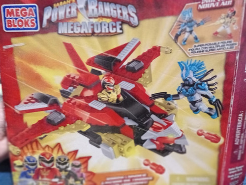 Mega Blocks Power Rangers Megaforce Red Ranger Vs Vrak!!!