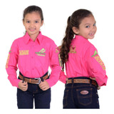 Camisa Country Infantil Radade Green Team Original Cowgirl