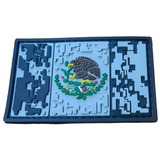 Parches Insignia Pvc México Pixeliado
