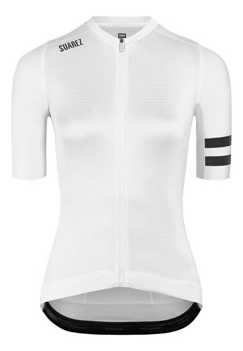 Jersey Ciclismo M/c Mujer Suarez Solid Tiza 2.4