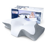 Saheyer Almohada Cervical De Espuma Viscoelstica, Almohadas