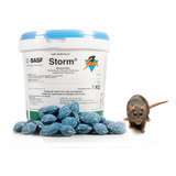 Storm Parafinado 1 Kg Cebo Mata Roedores 1kg 