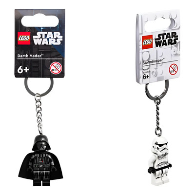 Lego Star Wars Duo Llaveros Darth Vader + Stormtrooper - 2pz | Envío gratis