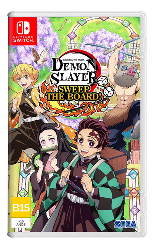 Demon Slayer-kimetsu No Yaiba Sweep The Board! Switch Físico