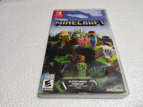 Minecraft Edition Mojang Juego Fisico De Nintendo Switch