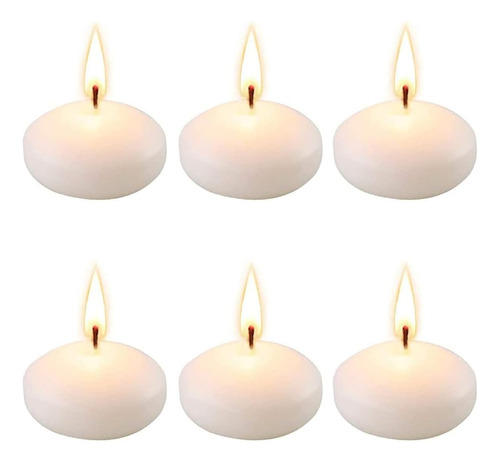 30 Piezas De Cera De Té, Velas Flotantes Sin Perfume, Velas 