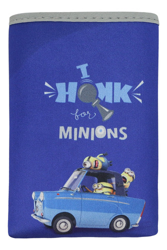 Organizador Neoprene Celular Auto Multiuso Minions