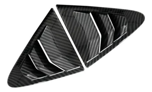 Windows Louvers Fibra De Carbono Corolla 2019-2021