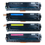 Kit 4 Toner Compativel Cp1215 Cp1515 Cm1312 Cb540 