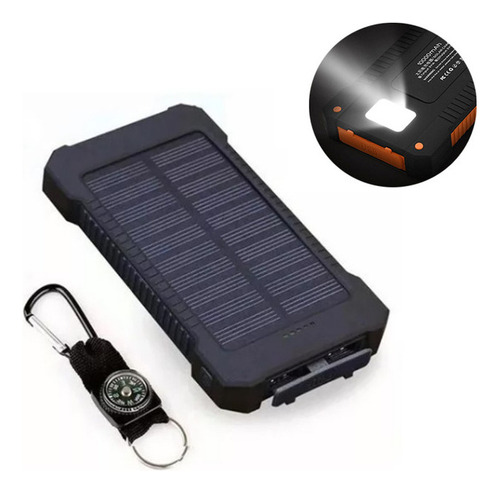 Impermeável Solar Carregador Portátil Power Bank 20000mah