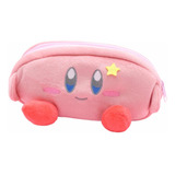 Estuche Cosmetiquero De Felpa Kirby Forrado Por Dentro